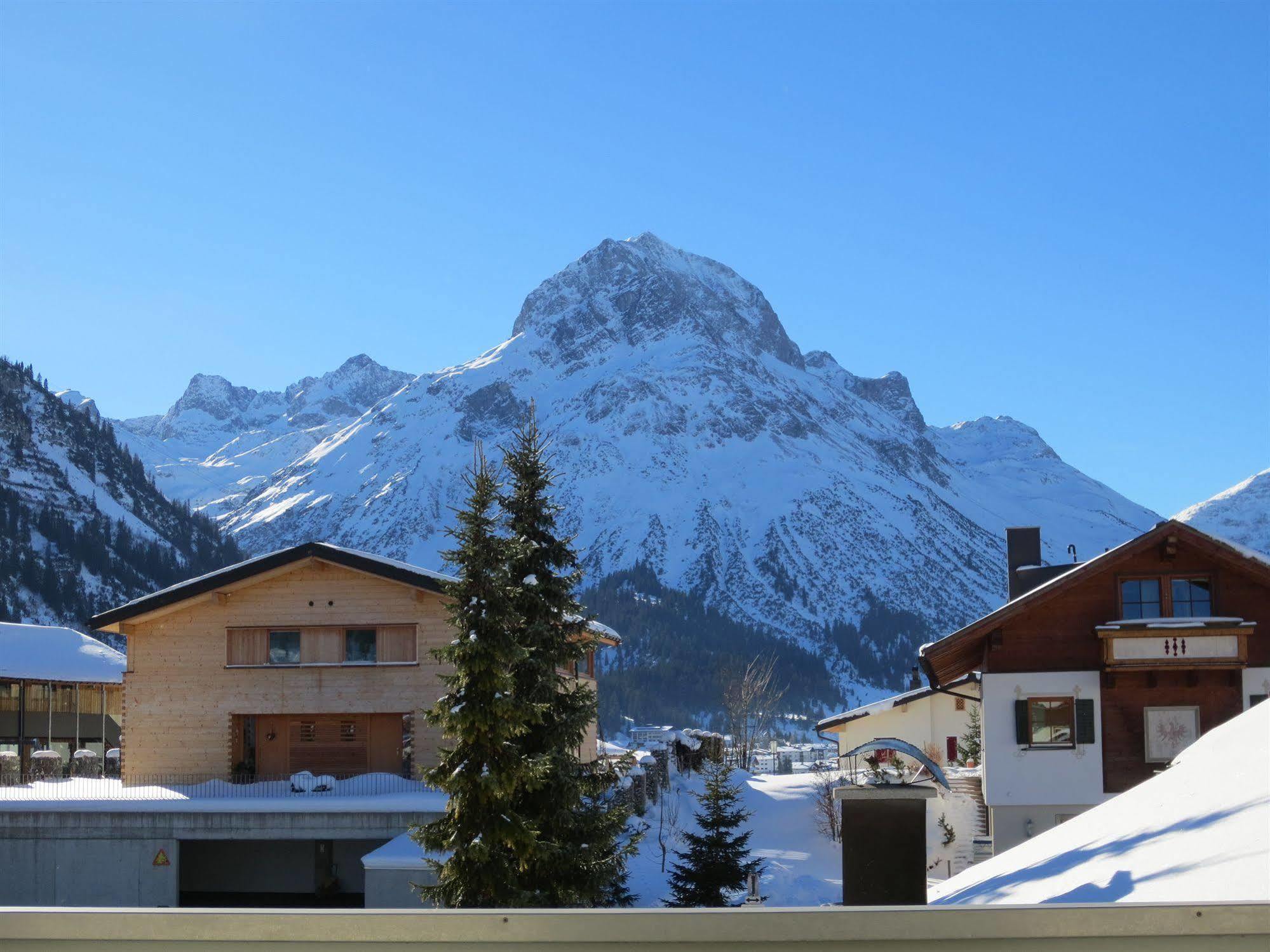 Pension Churlis Lech am Arlberg Kültér fotó