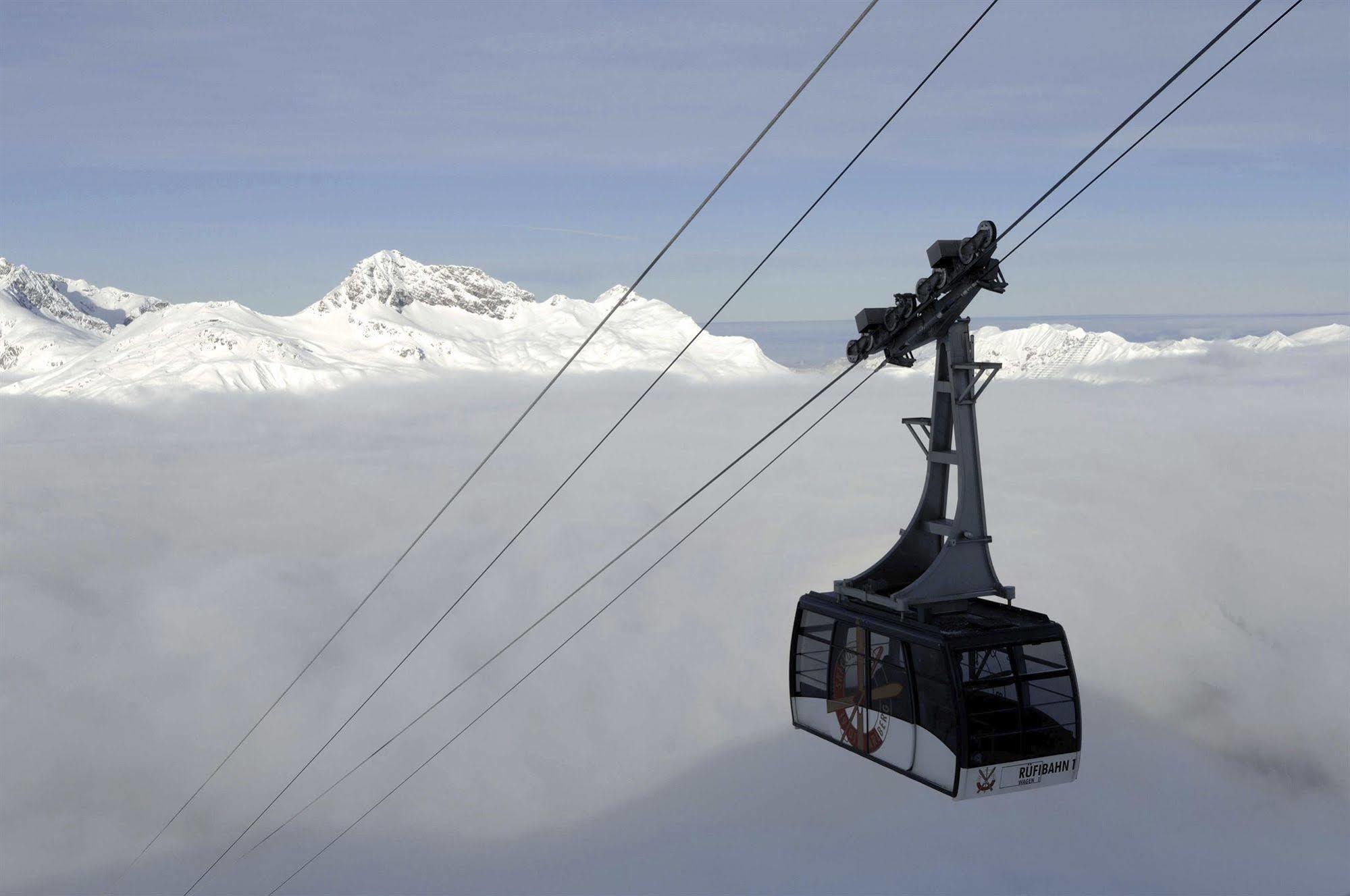 Pension Churlis Lech am Arlberg Kültér fotó